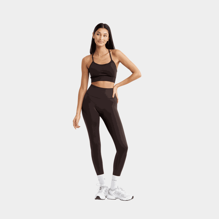 Signature seamless tights, träningstights, dam - full image 3
