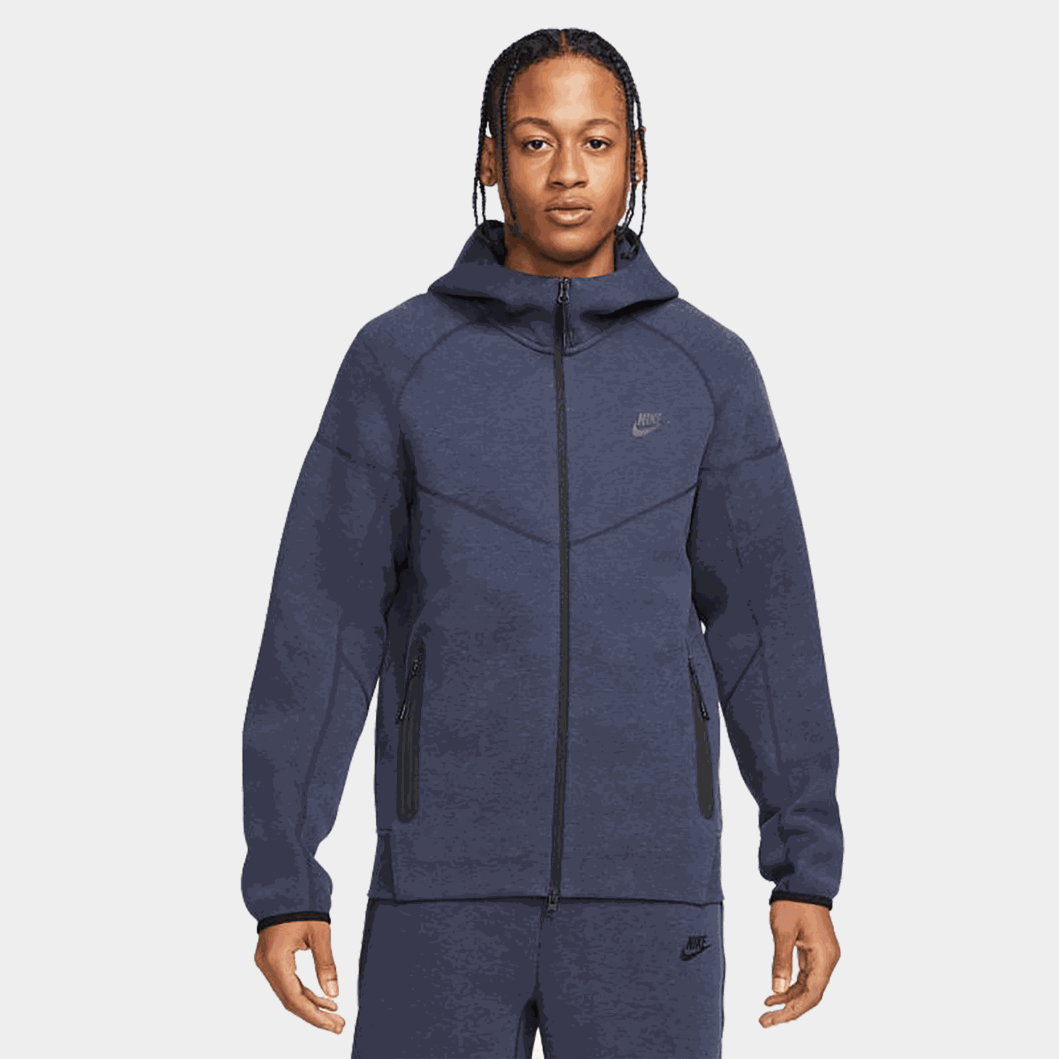 Nk Tch Flc Fz Wr Hoodie, jacka, herr - full image 1
