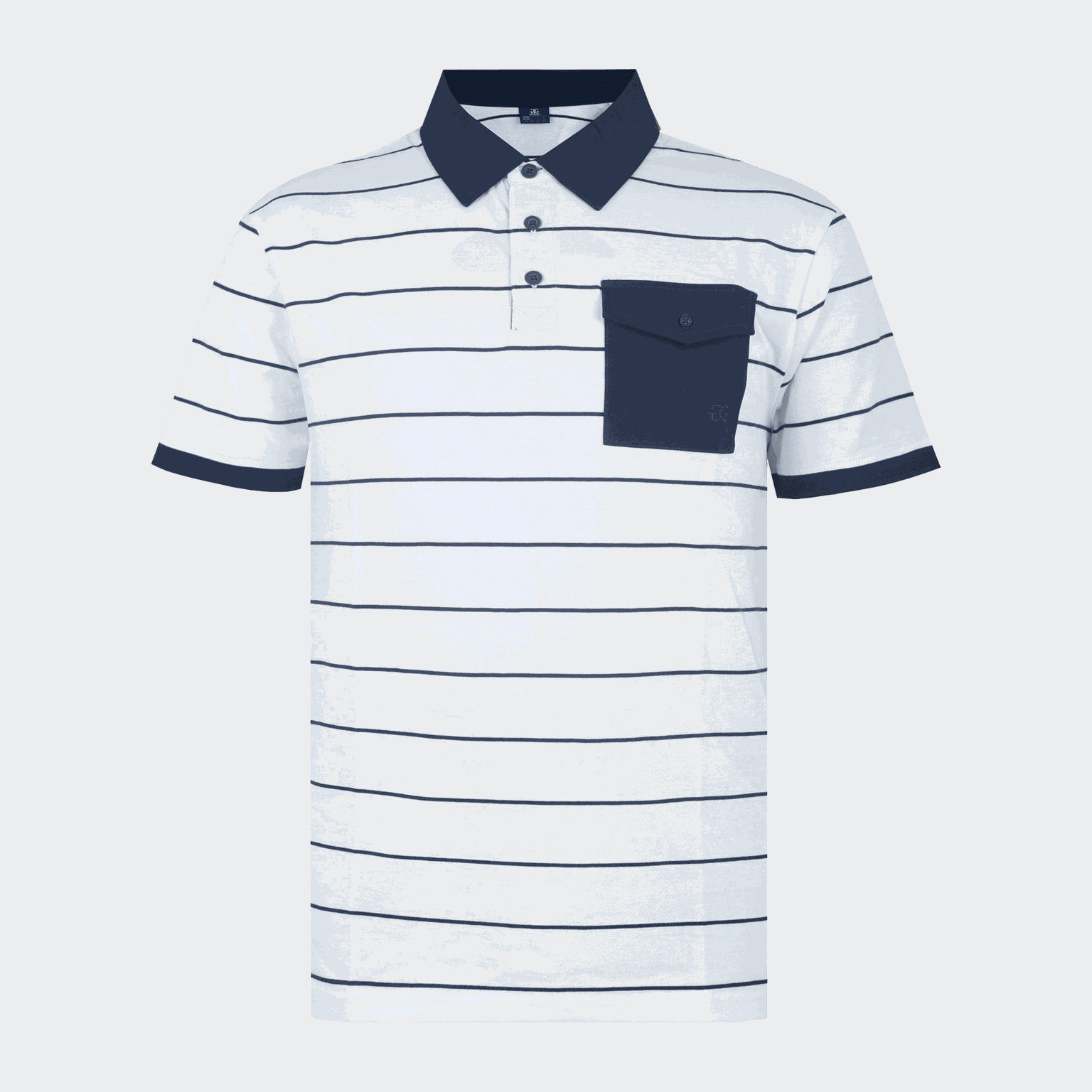 Stripe Polo, piké, herr - Pikeér
