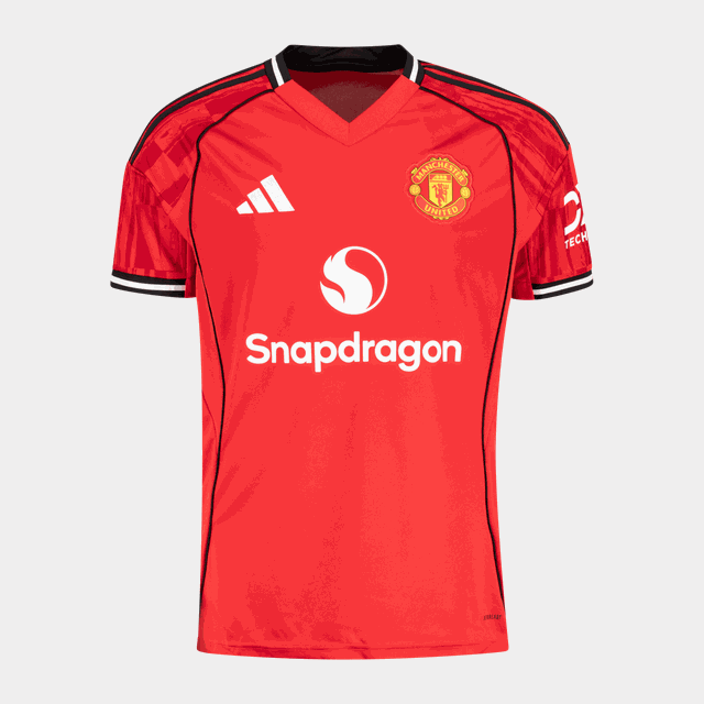 Manchester United Home Jersey 2025/26, fotbollsdräkt, herr - Premier League