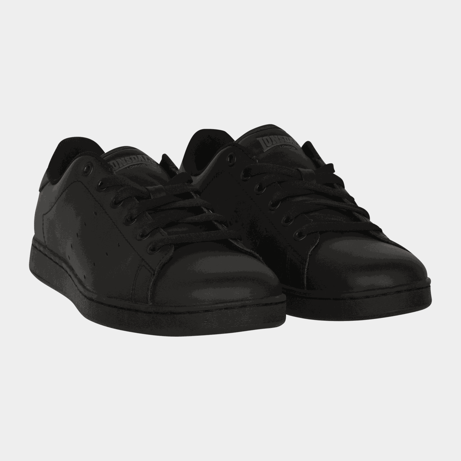 Leyton Leather Trainers, fritidsskor - full image 3