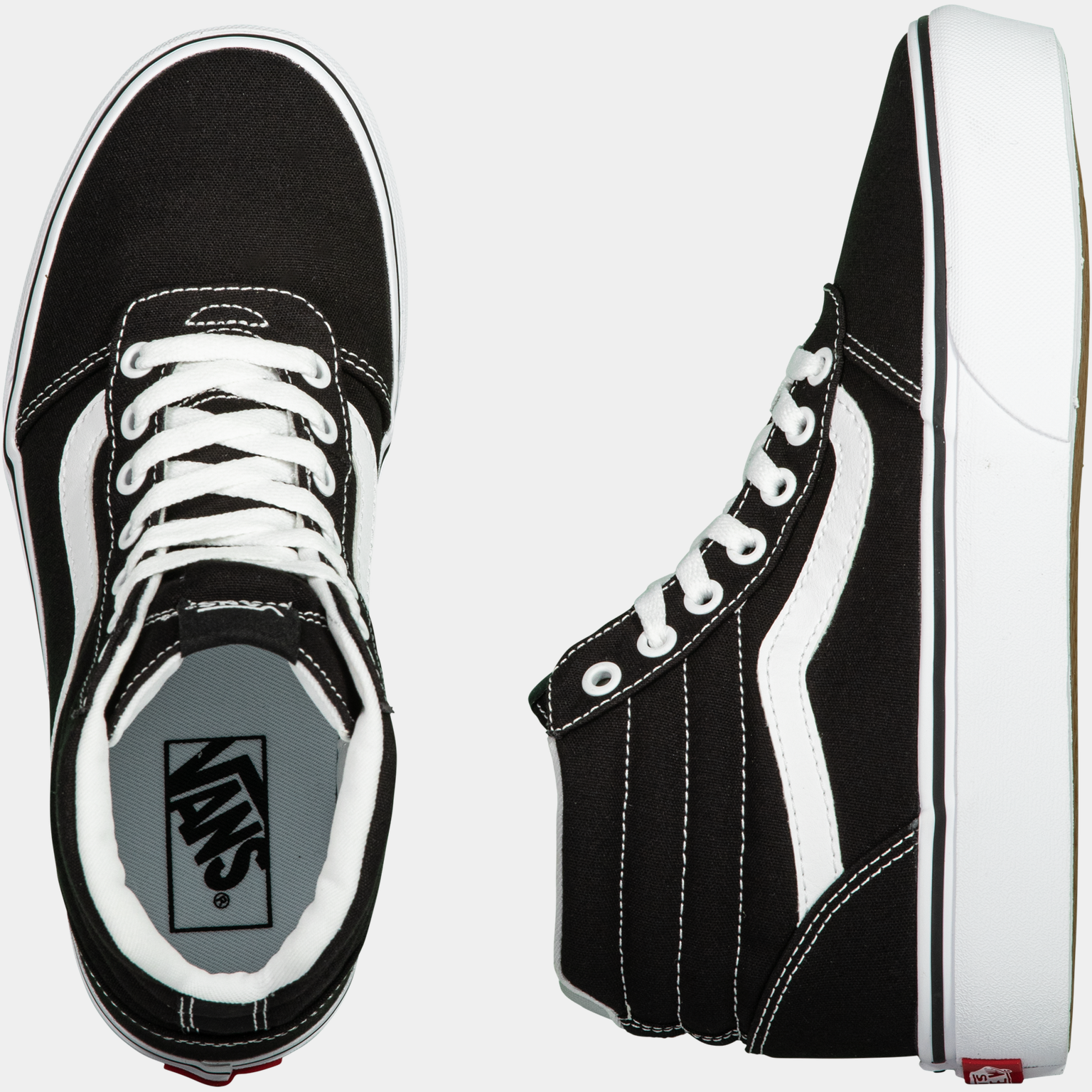 Wardi Hi Platform, sneaker dam - Fritidsskor & Sneakers - Svart | XXL