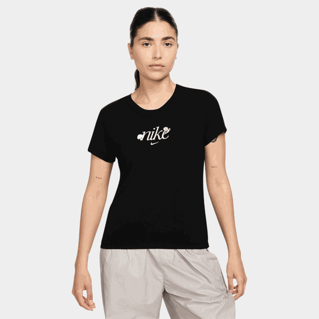 Nsw Nk Chll Knit Tee Eday - Fritids-T-Shirt