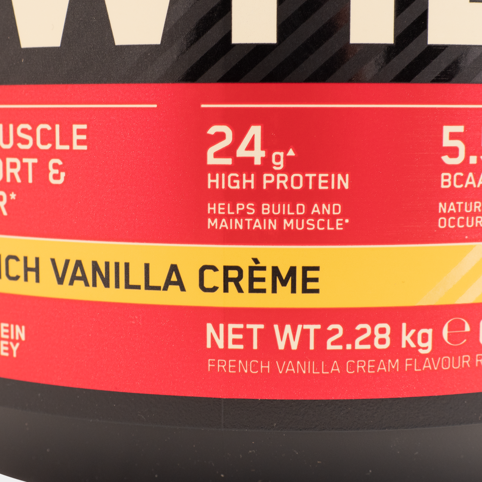 100 % Vassle Gold Standard 2270 g, proteinpulver - full image 2