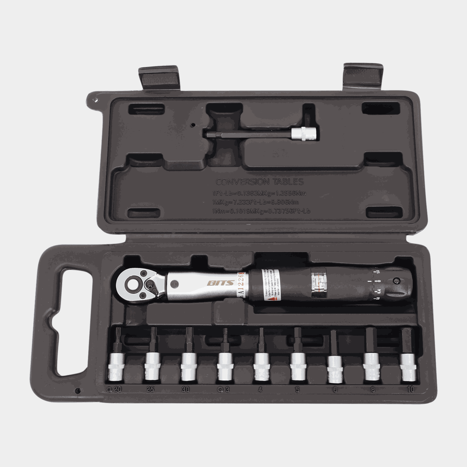 1/4" Dr. Torque Wrench 4-24 Nm, momentnyckel - full image 4