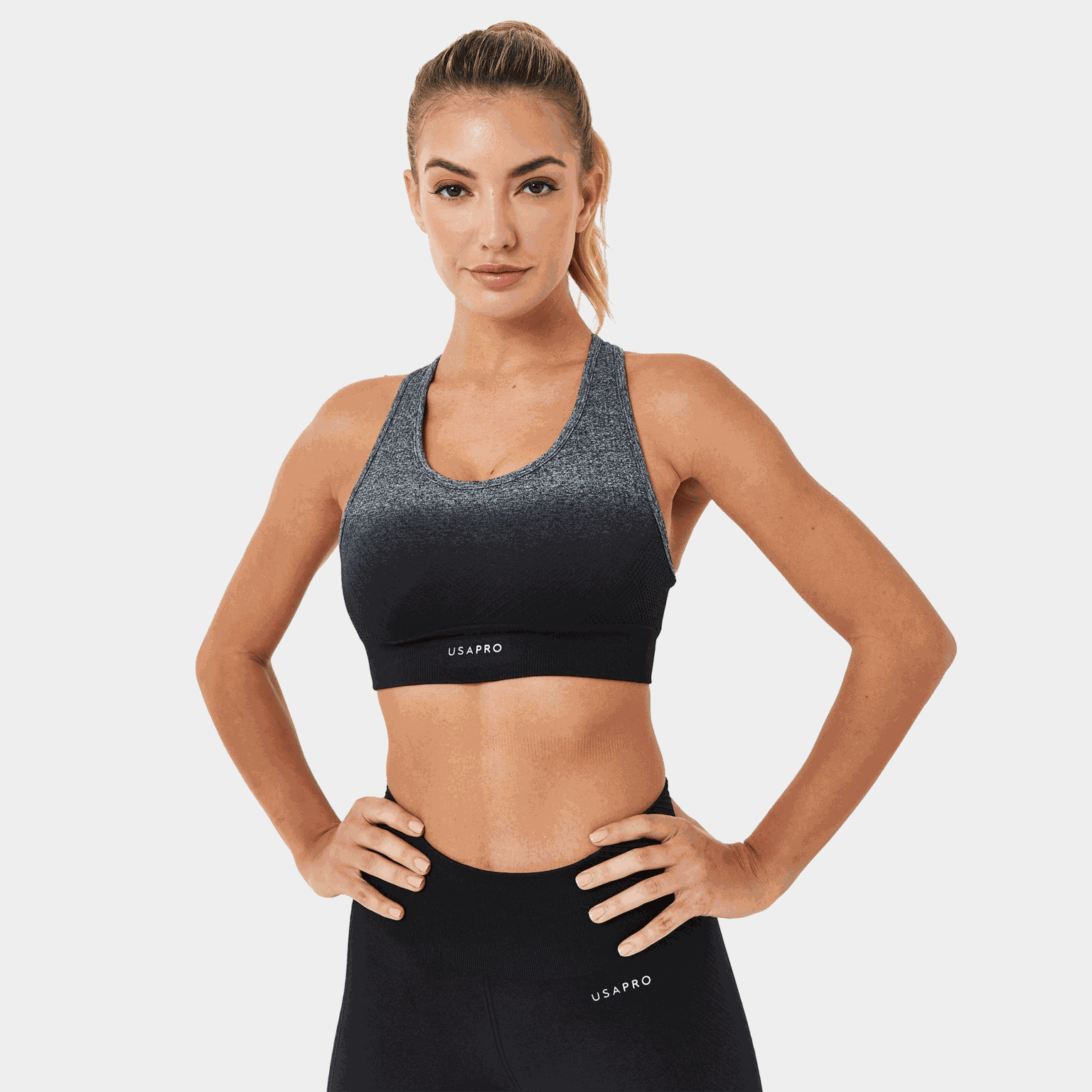 Seamless Ombre Bra, sport-bh, dam - full image 1
