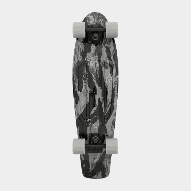 Black Camo 27 Cruiser, longboard - Skateboard