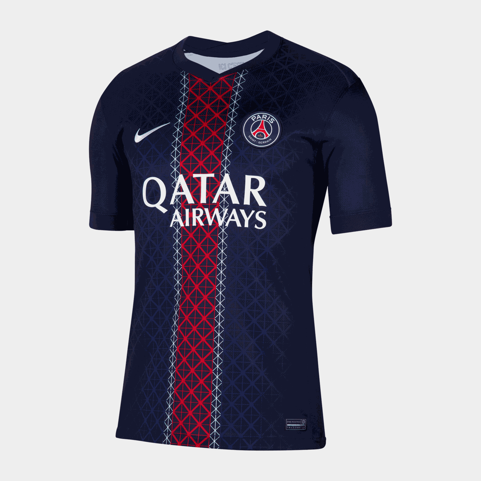 PSG Dri-FIT Stadium Jersey Short Sleeve Home, fotbollsställ, herr - full image 3