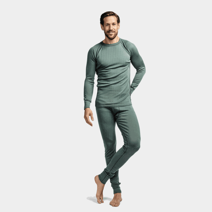 Laajias Merino Wool Longs, underställsbyxor, herr - full image 4