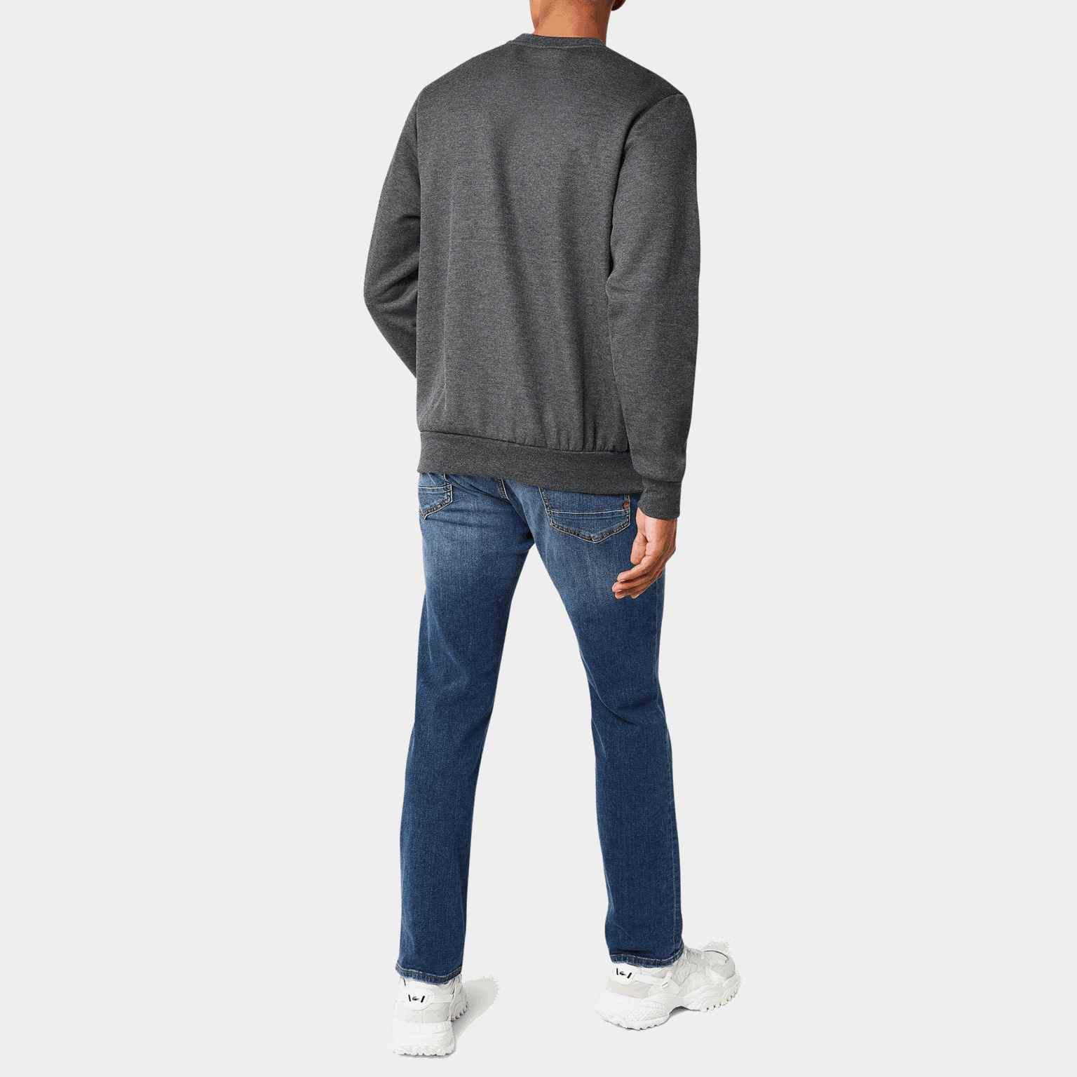 Fleece Crew Sweater, tröja, herr - full image 2