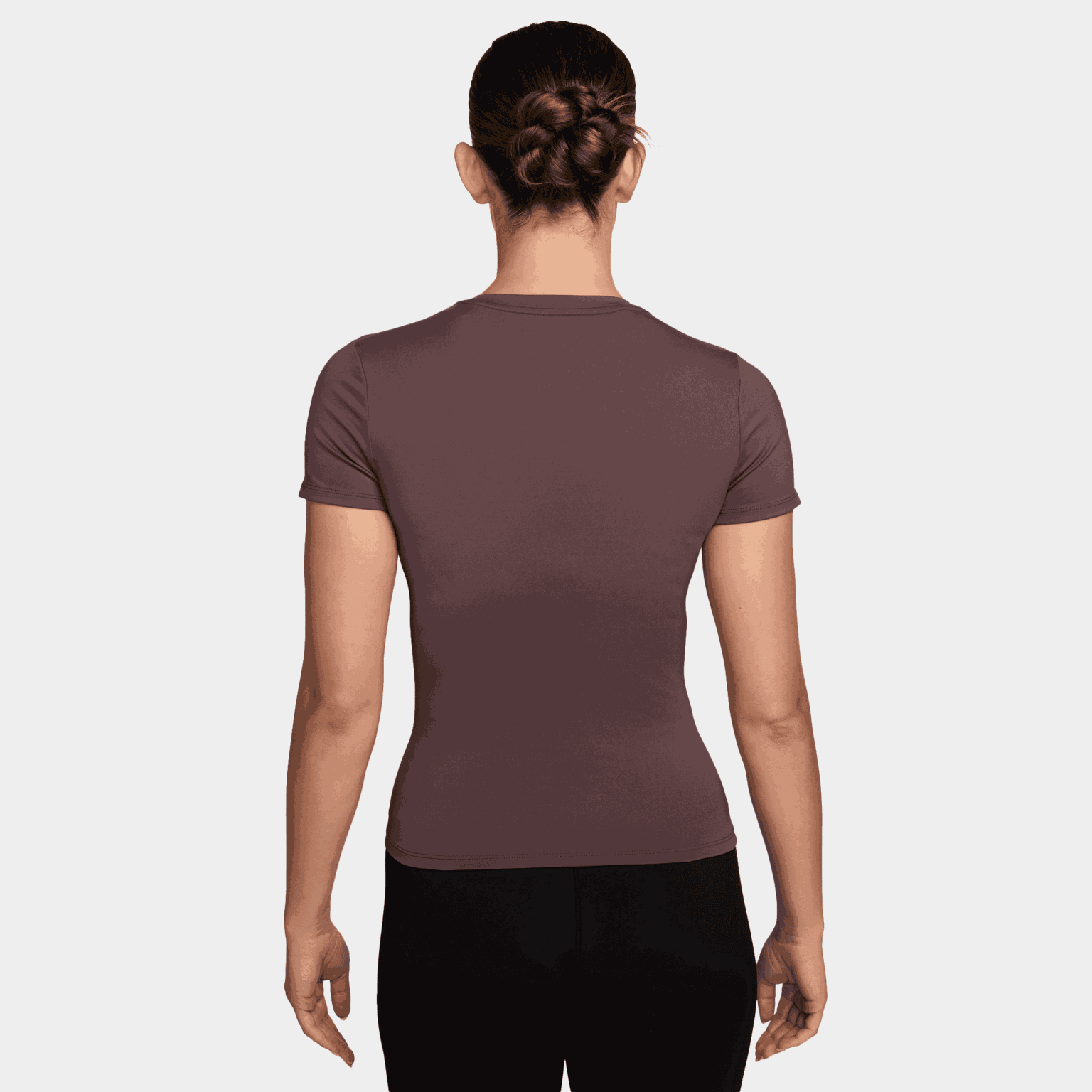 One Fitted Dri-FIT Short Sleeve Top, t-shirt, dam - full image 4
