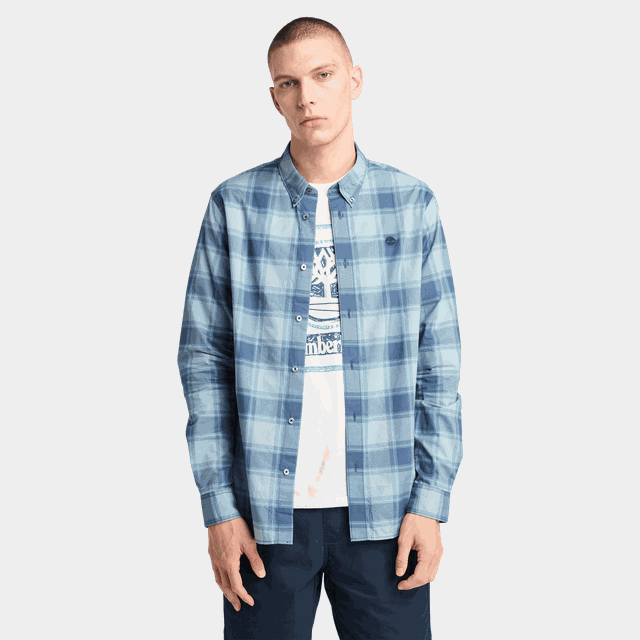 Poplin Check Shirt, skjorta - Skjortor