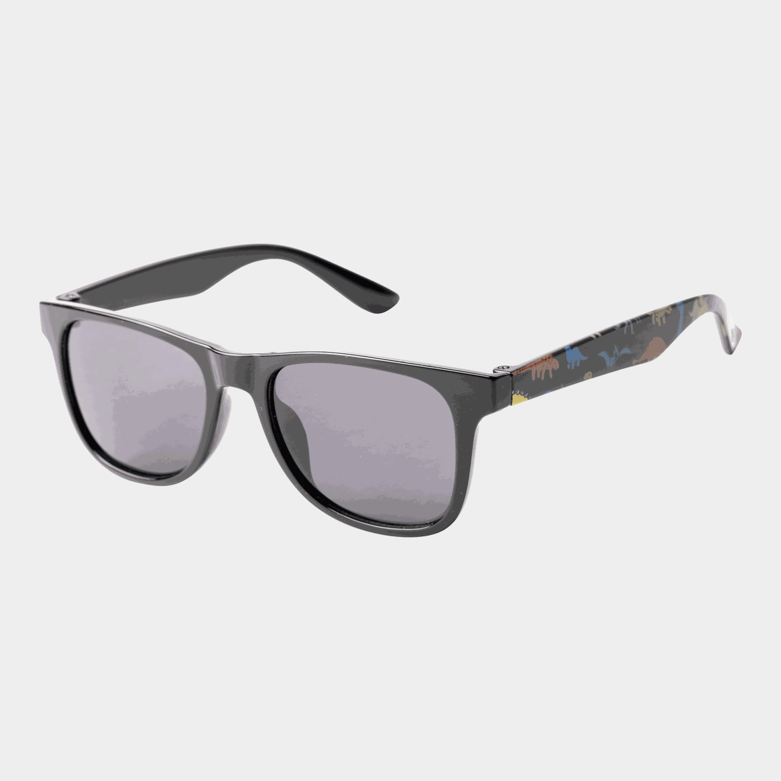 Sunglasses 003 Black Dino/Smoke, solglasögon, barn - full image 1