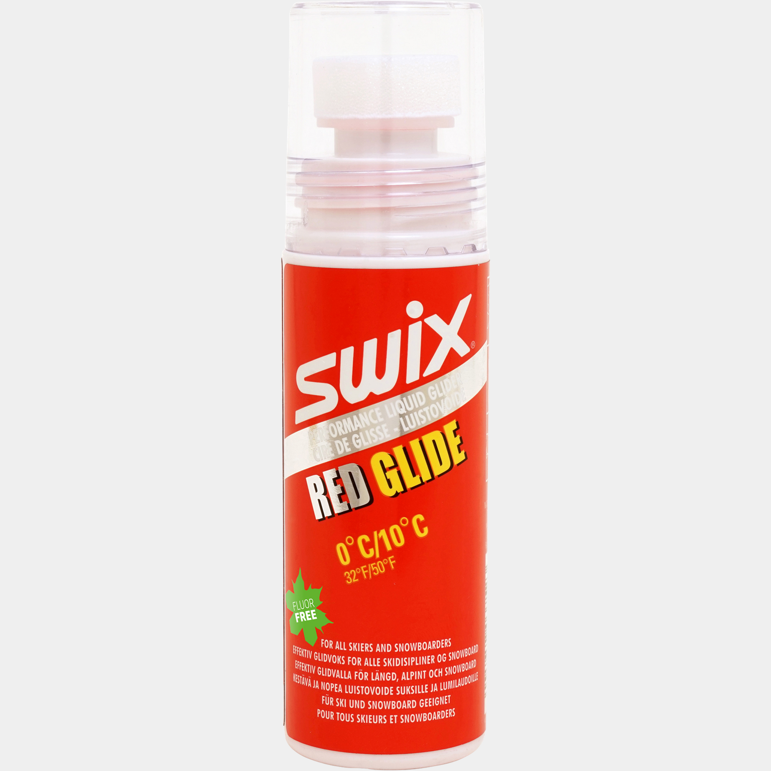 Glider F8L Red liquid glide 0/+10°C, 80ml, 80ml glidvalla - full image 1