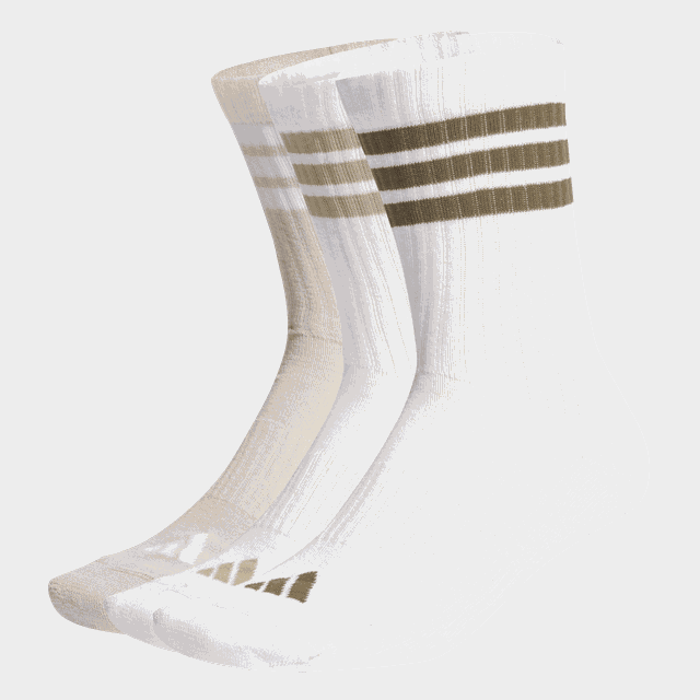 3S ESS C CRW 3P, Strumpor, unisex - Bomullsstrumpor