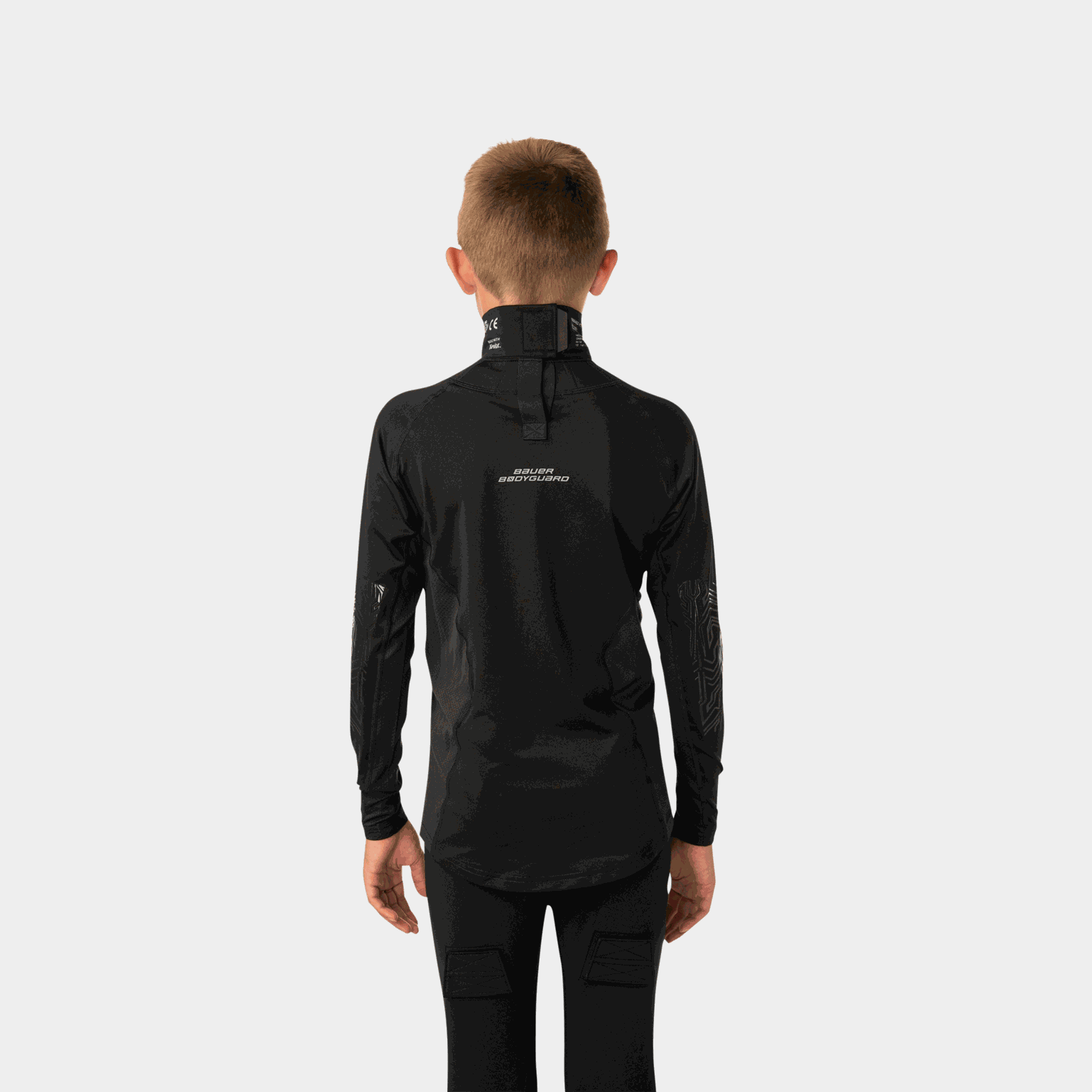 S25 Bauerbodyguard Neckprotectshirt Yth 26/27, skyddsdräkt, barn - full image 3
