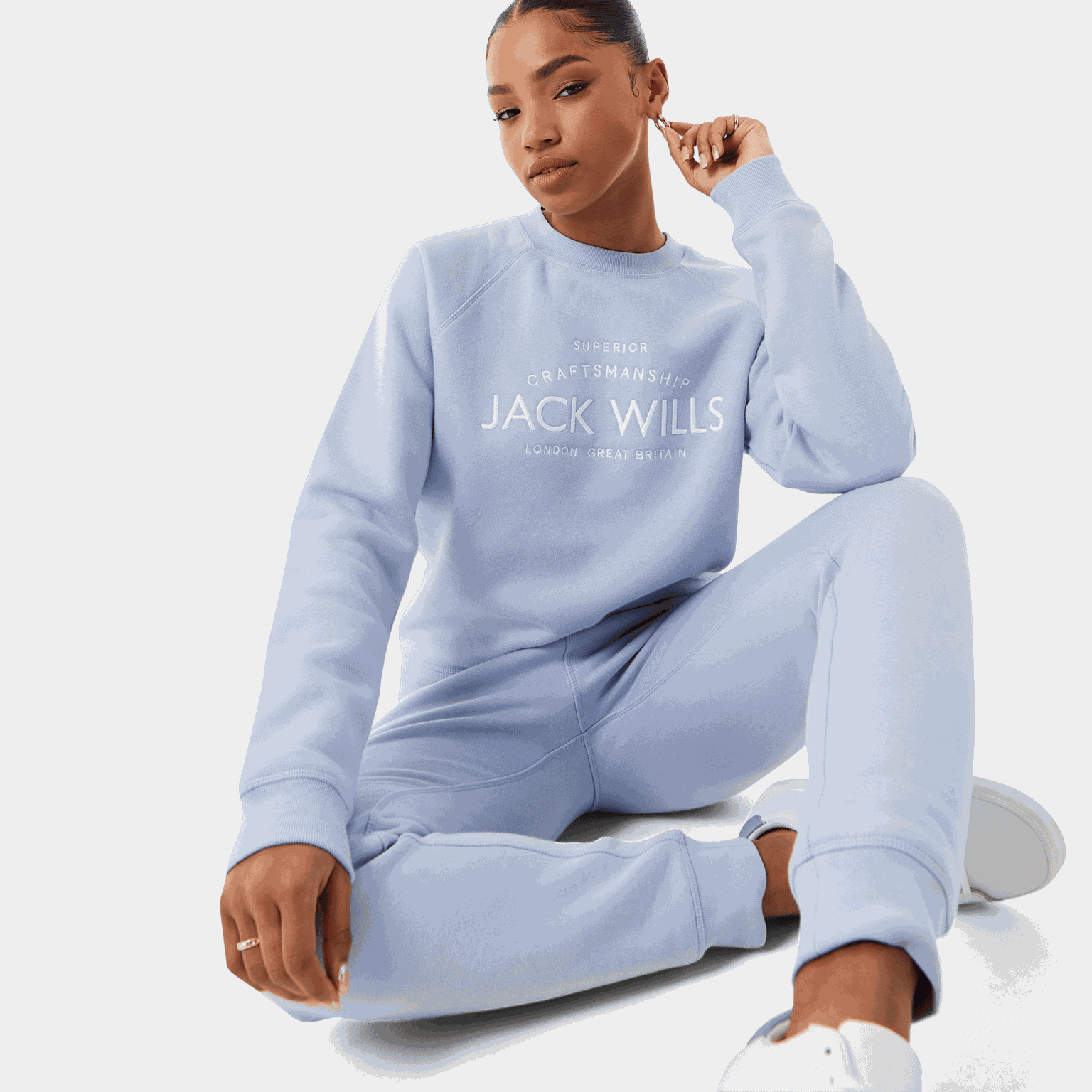 Hunston Crew Neck Sweatshirt, tröja, dam - full image 1