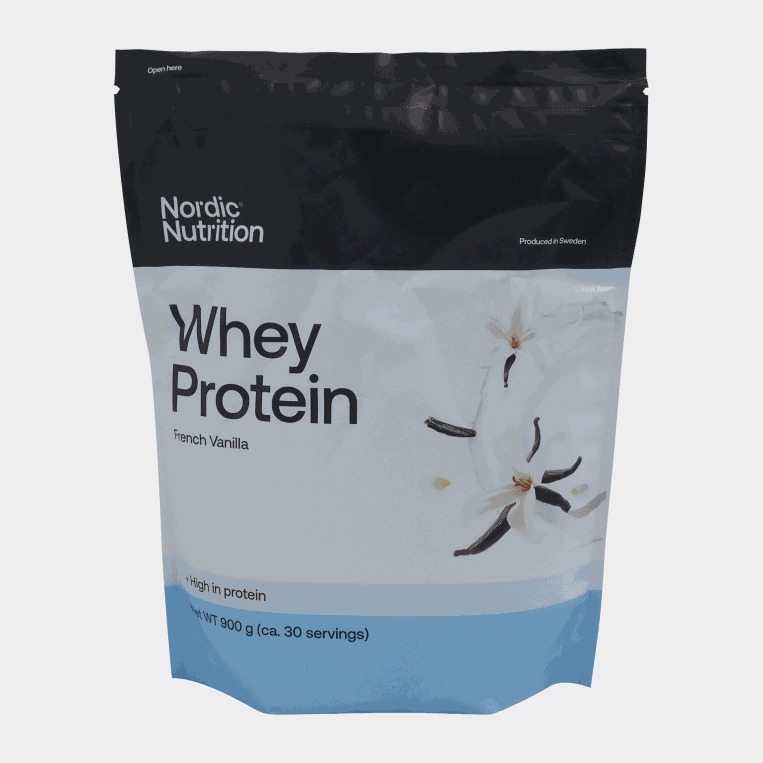Whey Protein - Vanilla 900 g, proteinpulver - full image 2