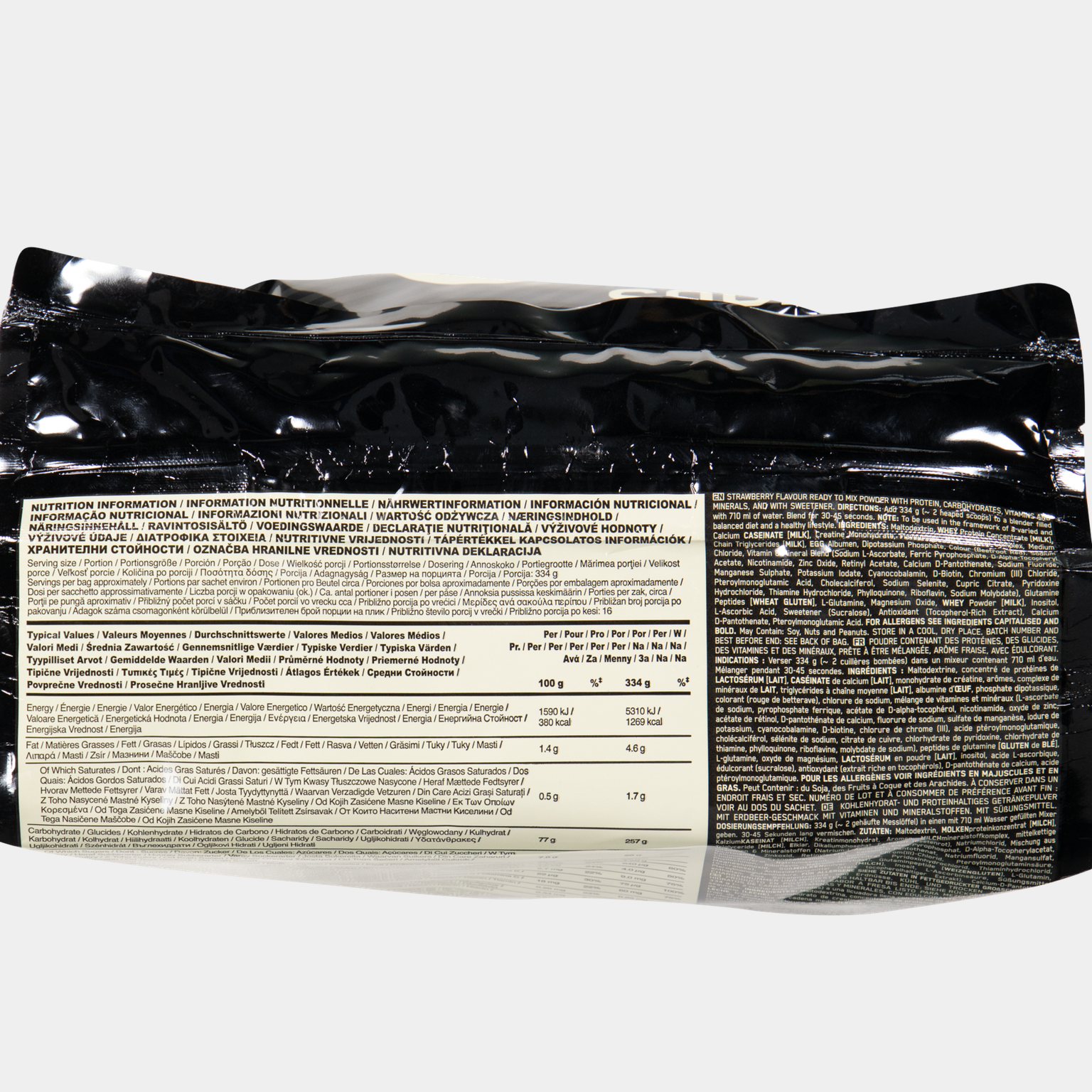 Serious Mass 5450 g, proteinpulver - full image 2