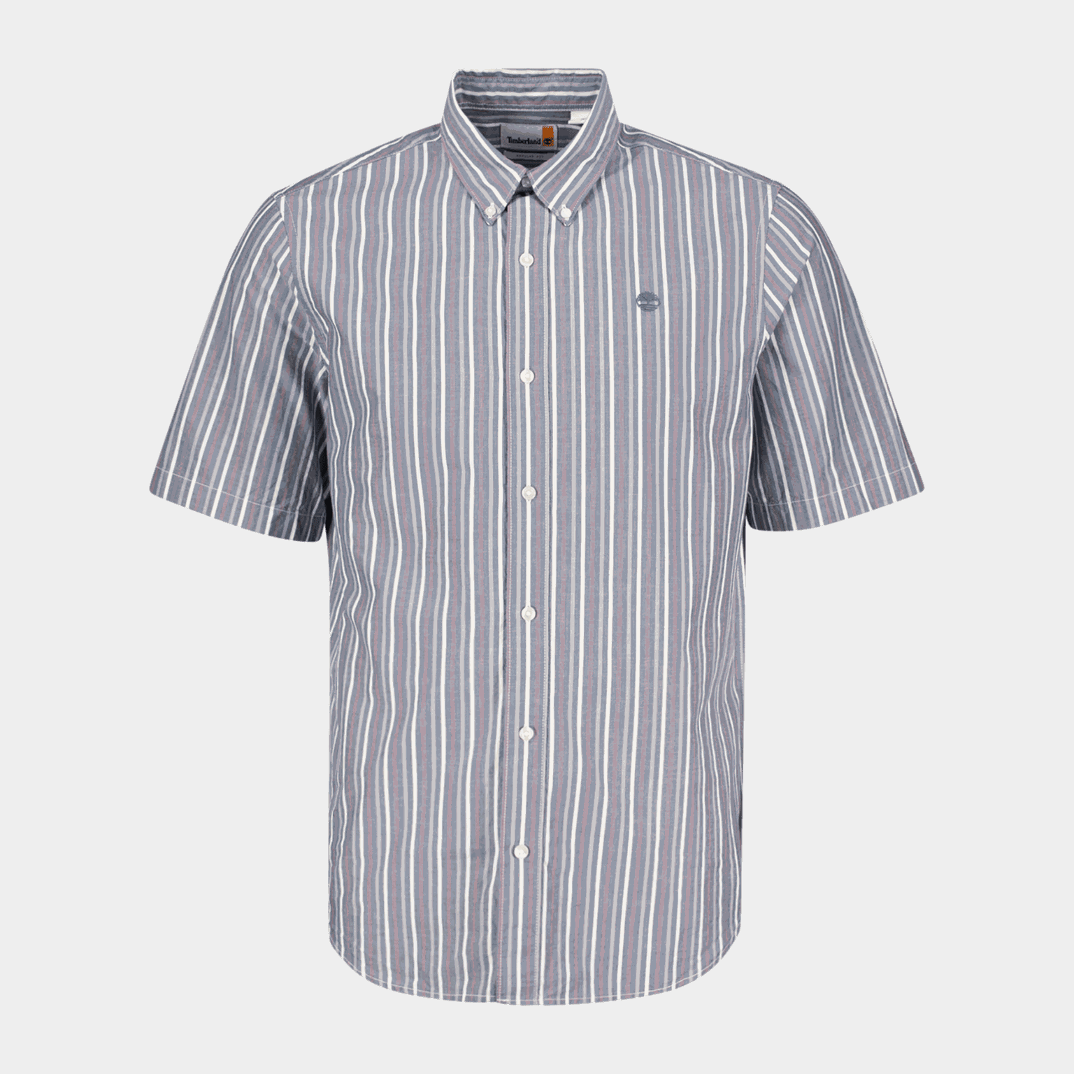 Striped Short Sleeve Sh, skjorta - Skjortor