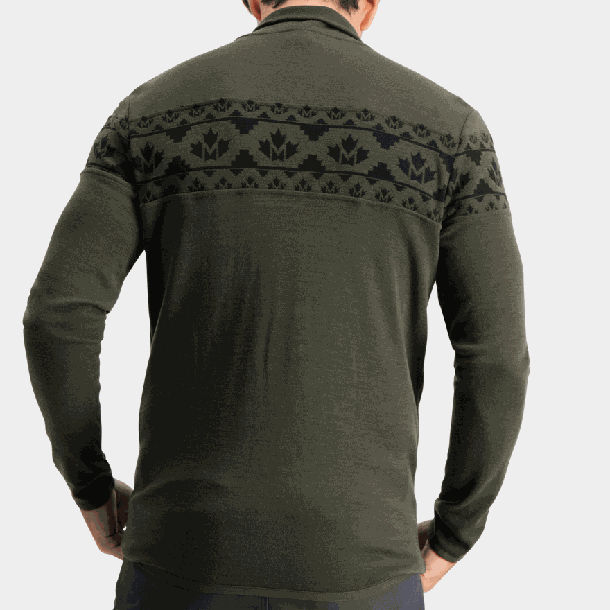 Yukon 2-layer Wool Jacket, ullunderplagg, jacka - full image 2