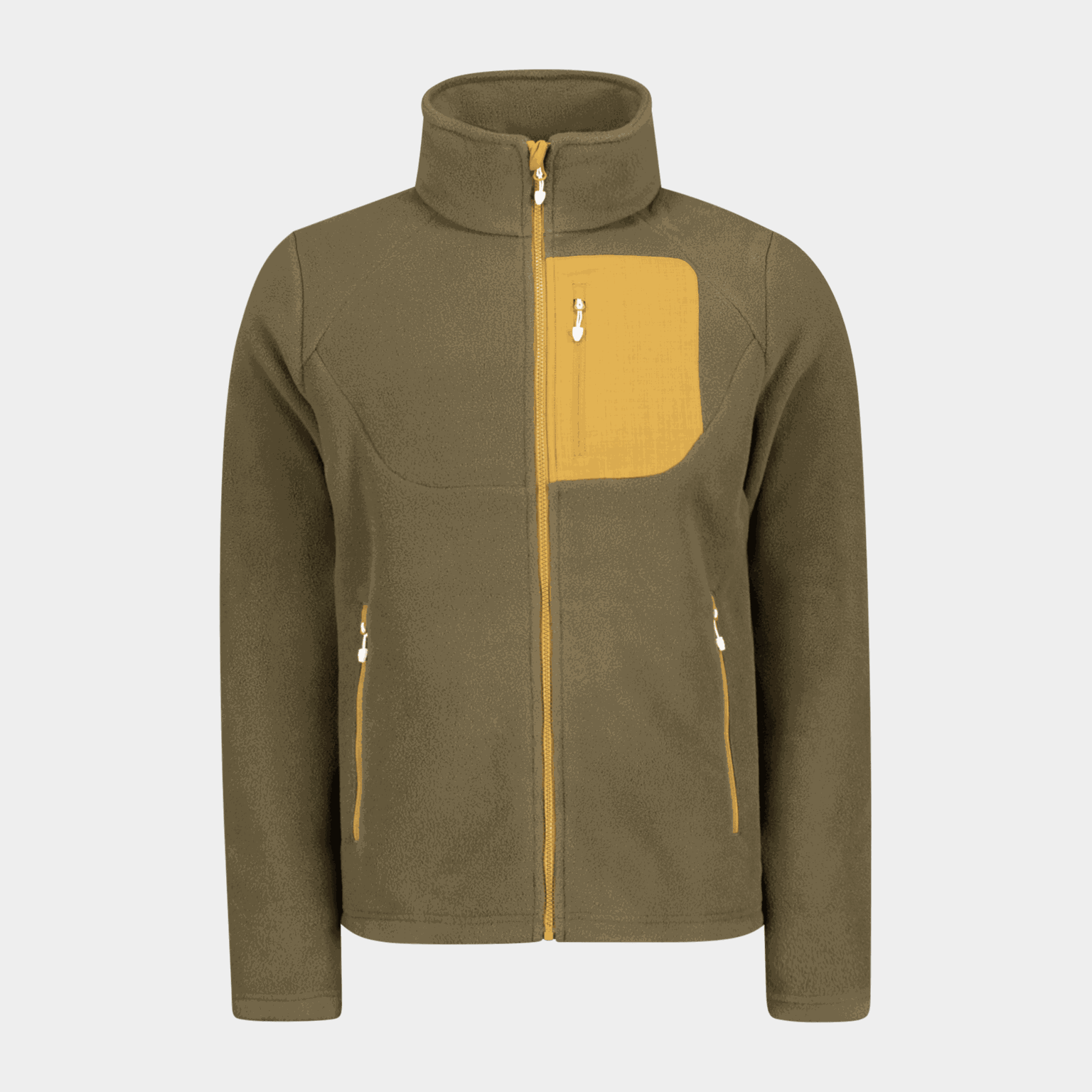 Wind Recyled 2-layer Fleecejacket, fleecejacka - Mellanlagerjackor