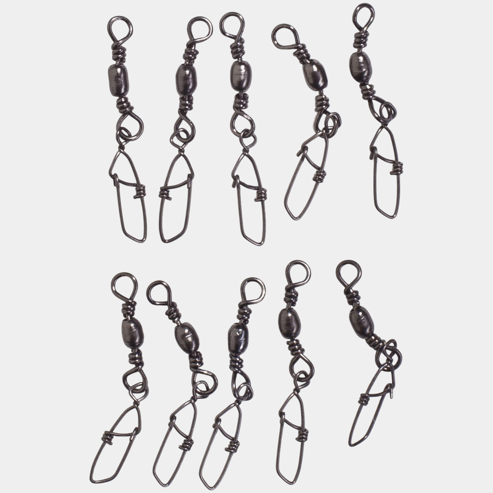 Swivels Lure Locks Size 0 - Diverse Fiskeutrustning