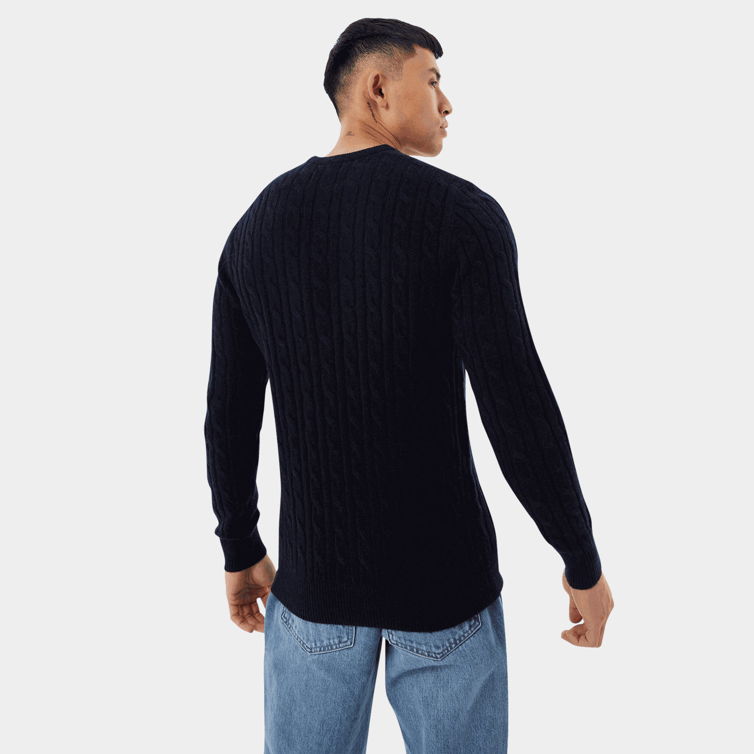 Marlow Merino Wool Blend, ulltröja, herr - full image 2