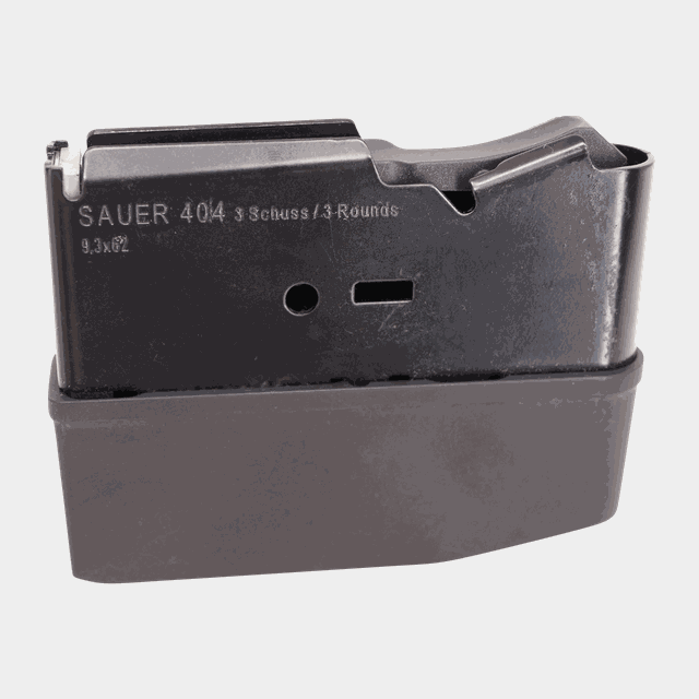 Sauer 404 Magasin 3-skotts 9,3x62 - Utrustning