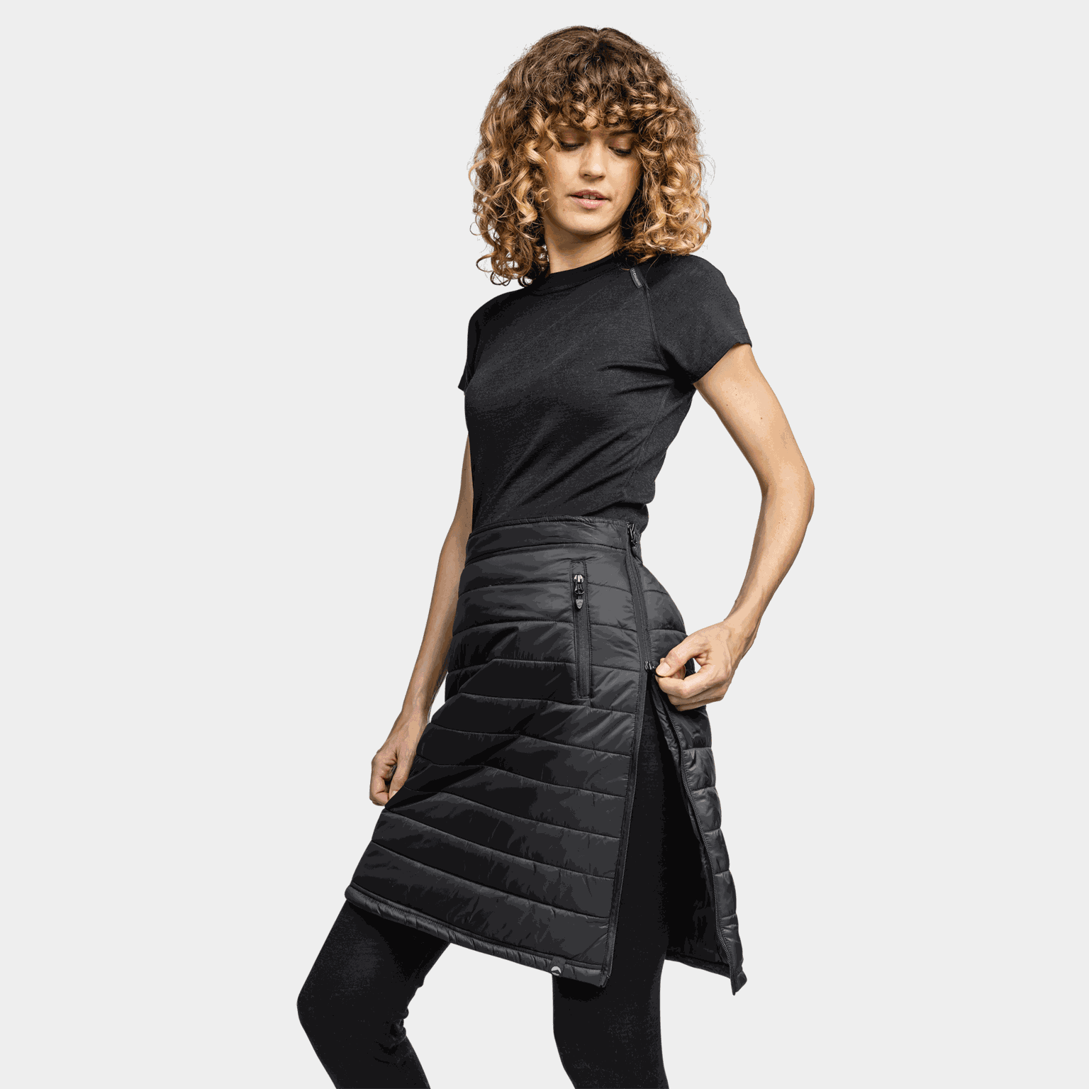 Keitele Padded Skirt, isoleringskjol, dam - full image 3