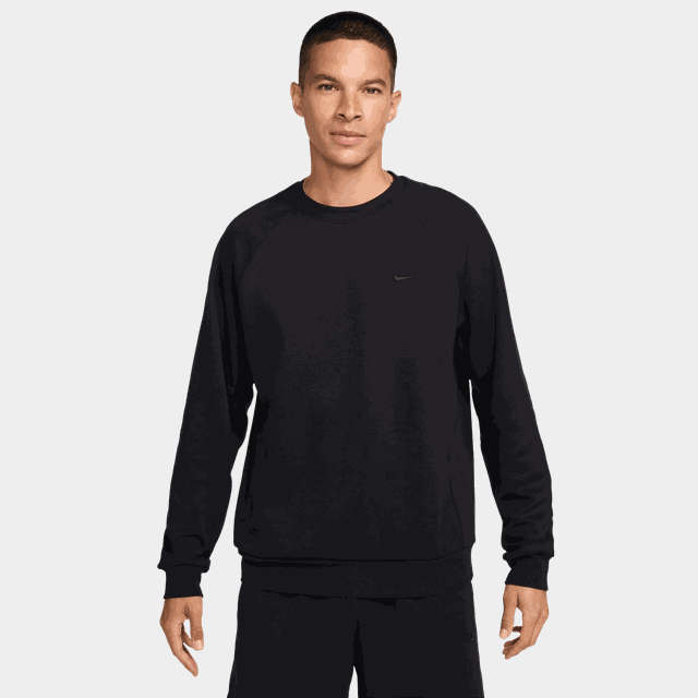Dri-FIT UV Primary Long Sleeve Crew, träningströja, herr - Träningströjor