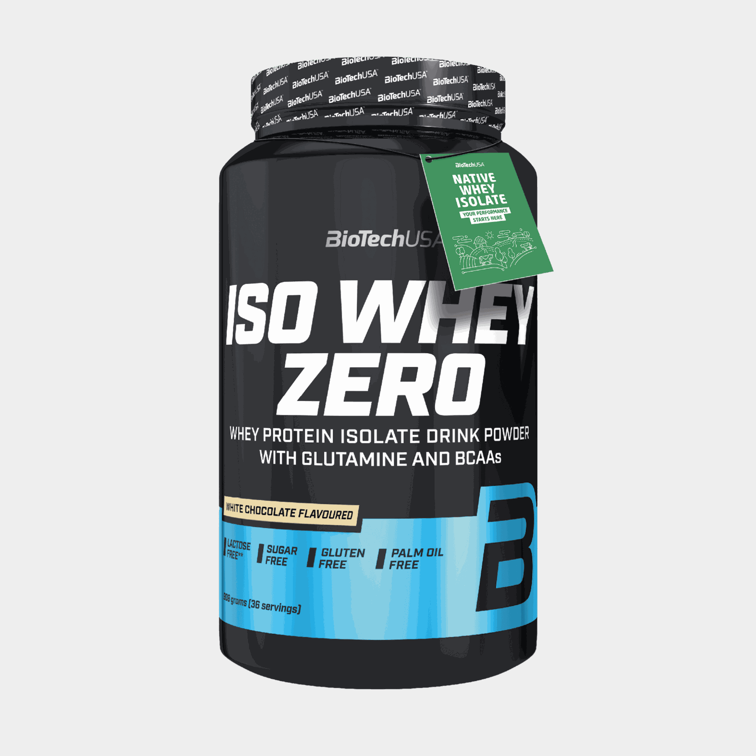 Iso Whey Zero 908g White chocolate, proteinpulver - full image 1