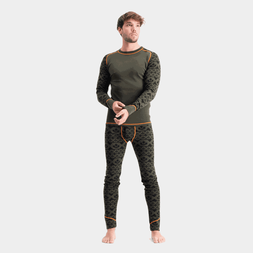 Yukon 2-layer Wool Longs, Longs i två lager, ullunderplagg, termobyxor - full image 4