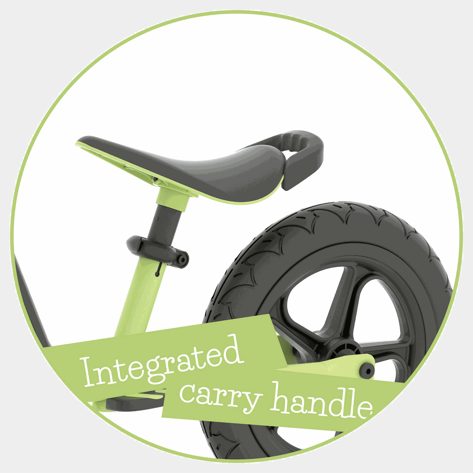 Charlie Sport 12", balanscykel, barn - full image 3