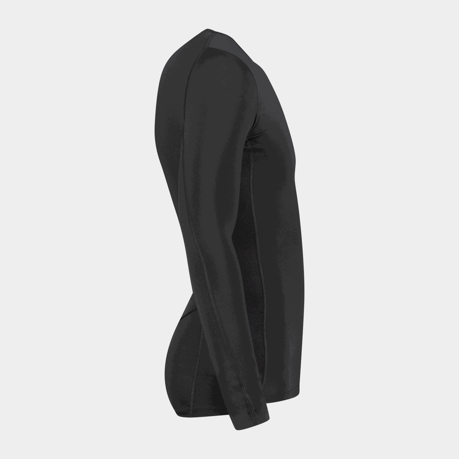 Techfit Long Sleeved Tee, kompressionströja för fotboll, herr - full image 2