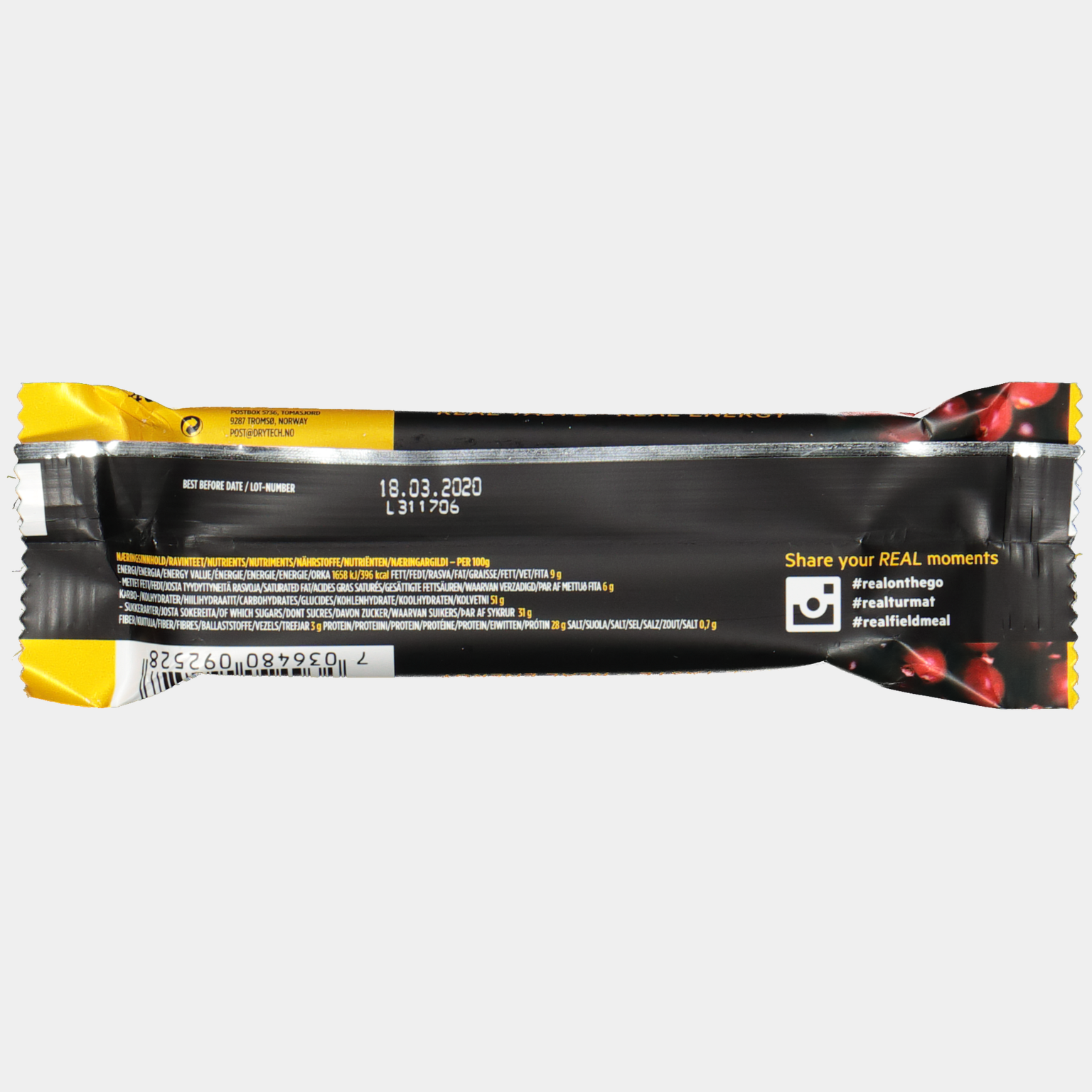 OTG Protein bar Tranbär - full image 3