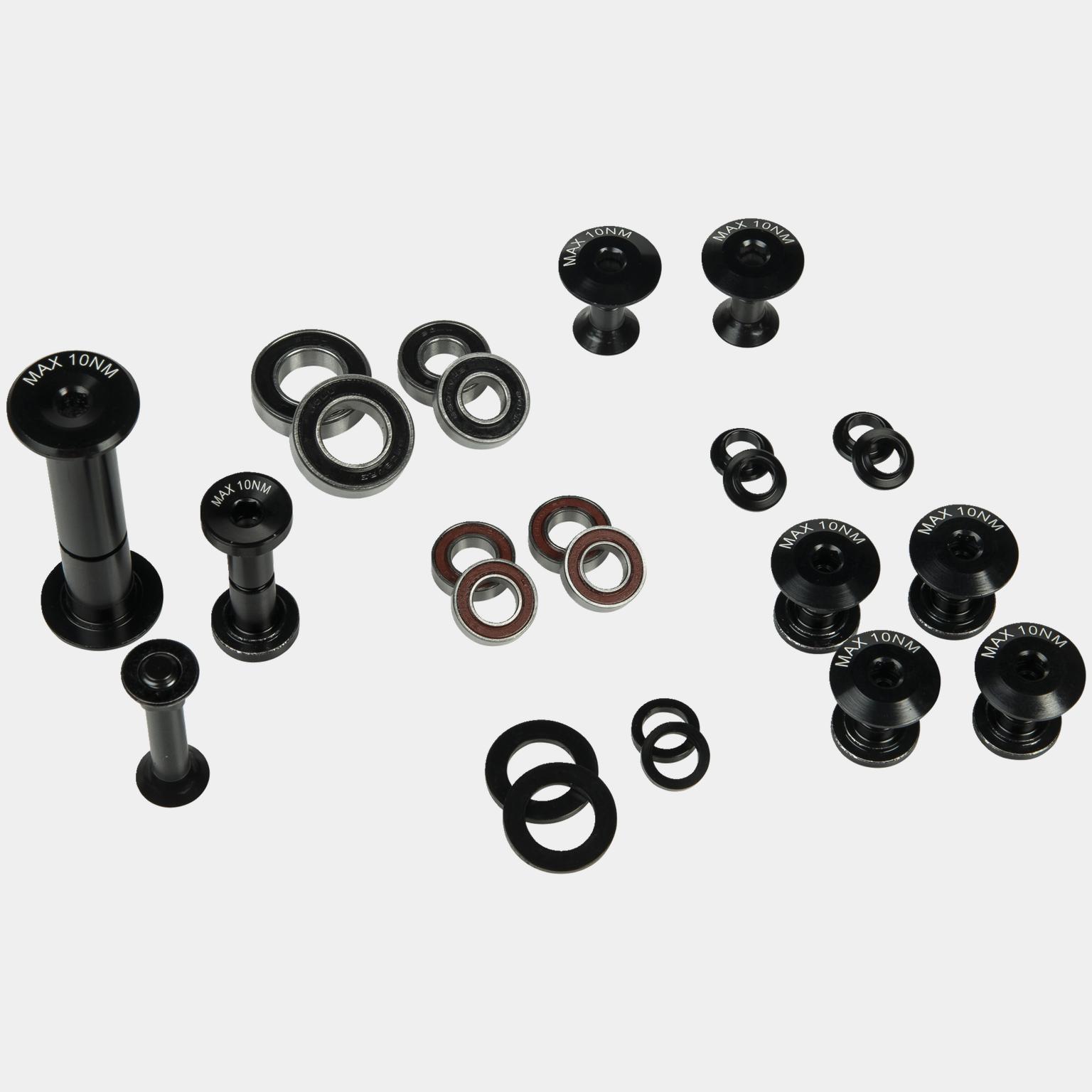 Spare part XC-FS Full susp kit, monteringsset, bakgaffel - full image 1
