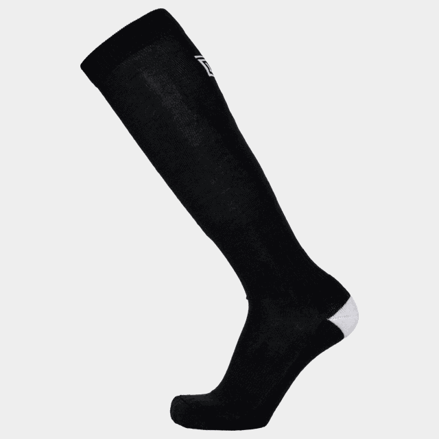 Performance Wool Football Sock (Jet Black), fotbollsstrumpor, unisex - Sockar