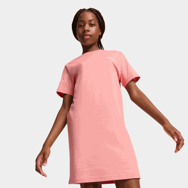 ESS Small No. 1 Logo Shortsleeve Dress G, klänning, junior - Fritidströjor