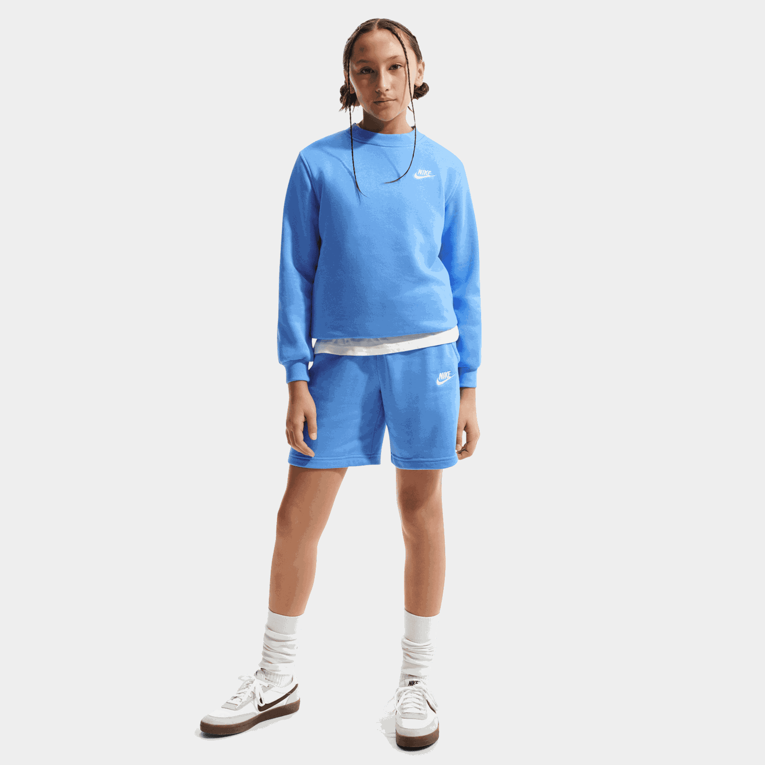 Sportswear Club Fleece Crewneck, Tröja, barn - full image 1