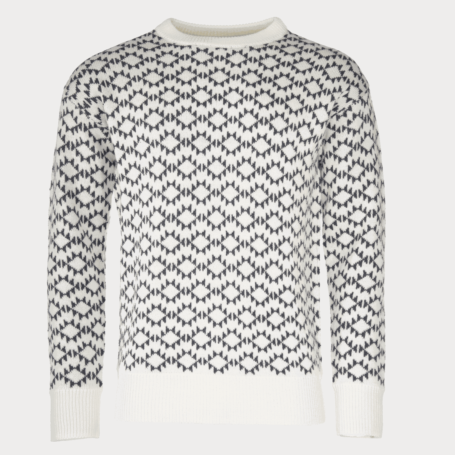 Jokkmokk Wool Solid Sweater, ulltröja - Ulltröjor