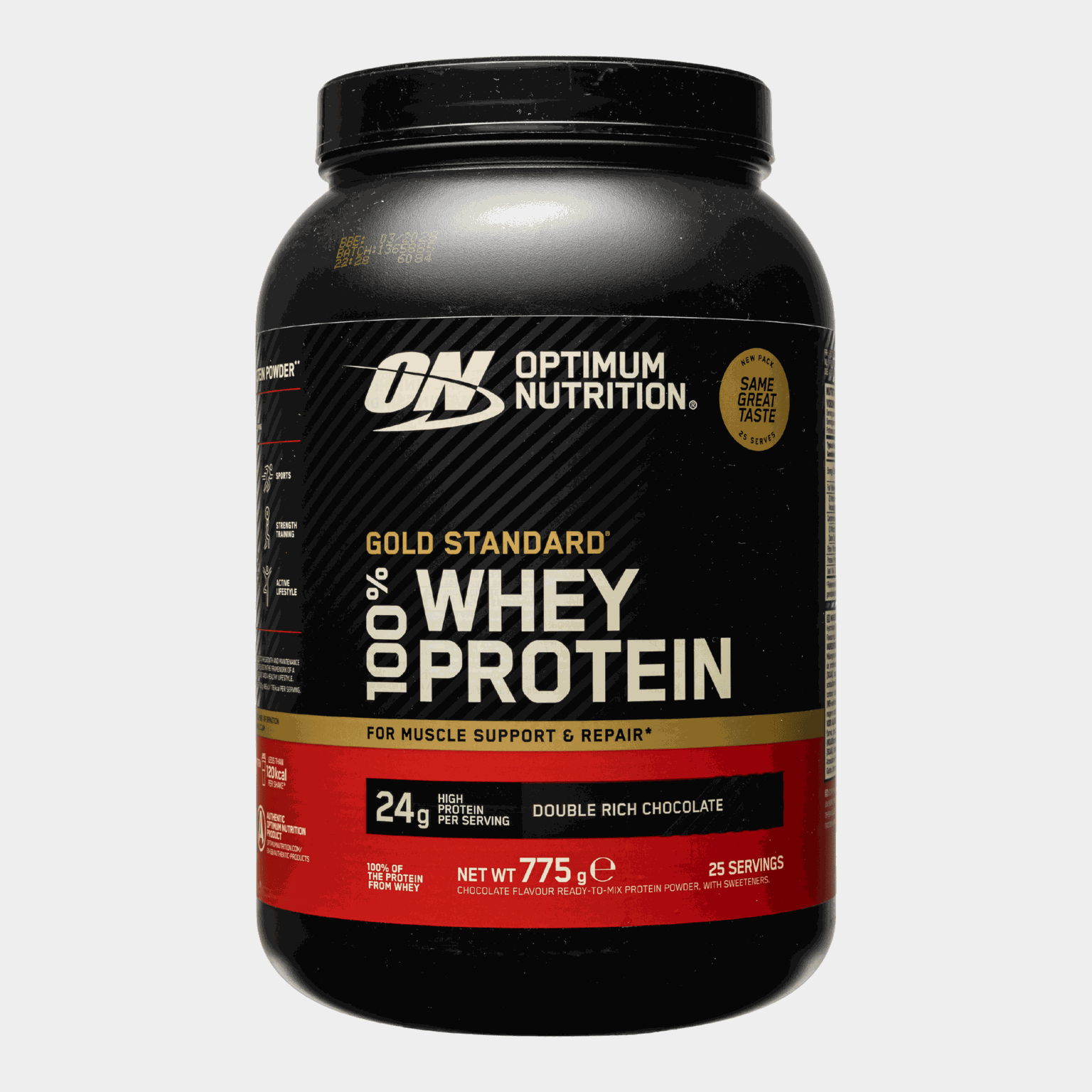 Gold Standard 100% Double Rich Chocolate 775g, proteinpulver - full image 1
