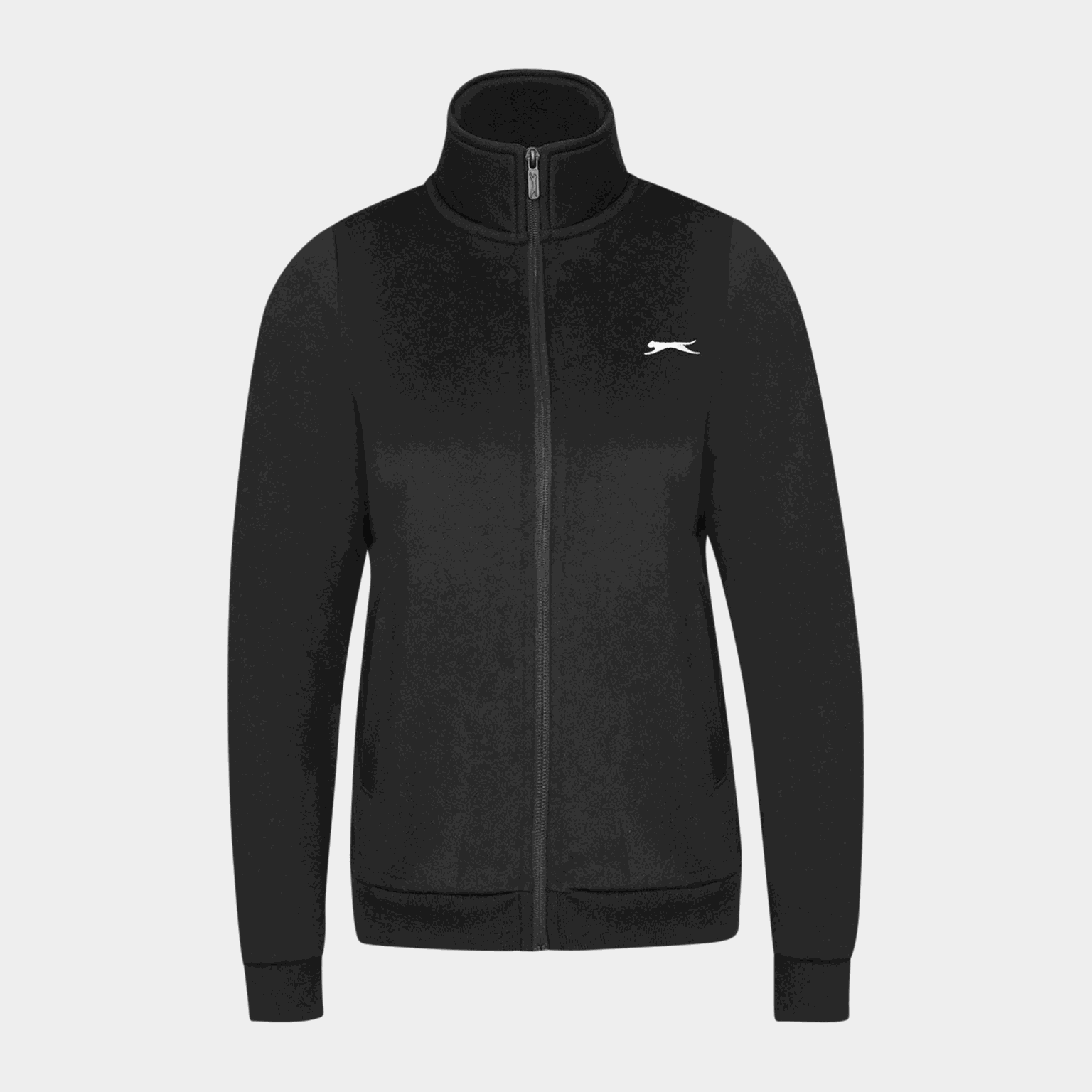 Fitted Zip Through Jacket, tröja, dam - full image 1