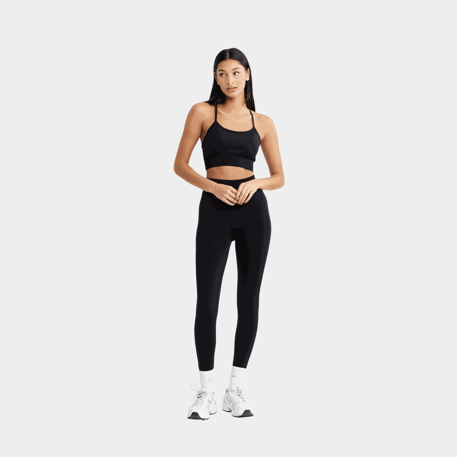 Signature seamless bra, tränings-bh, dam - full image 3