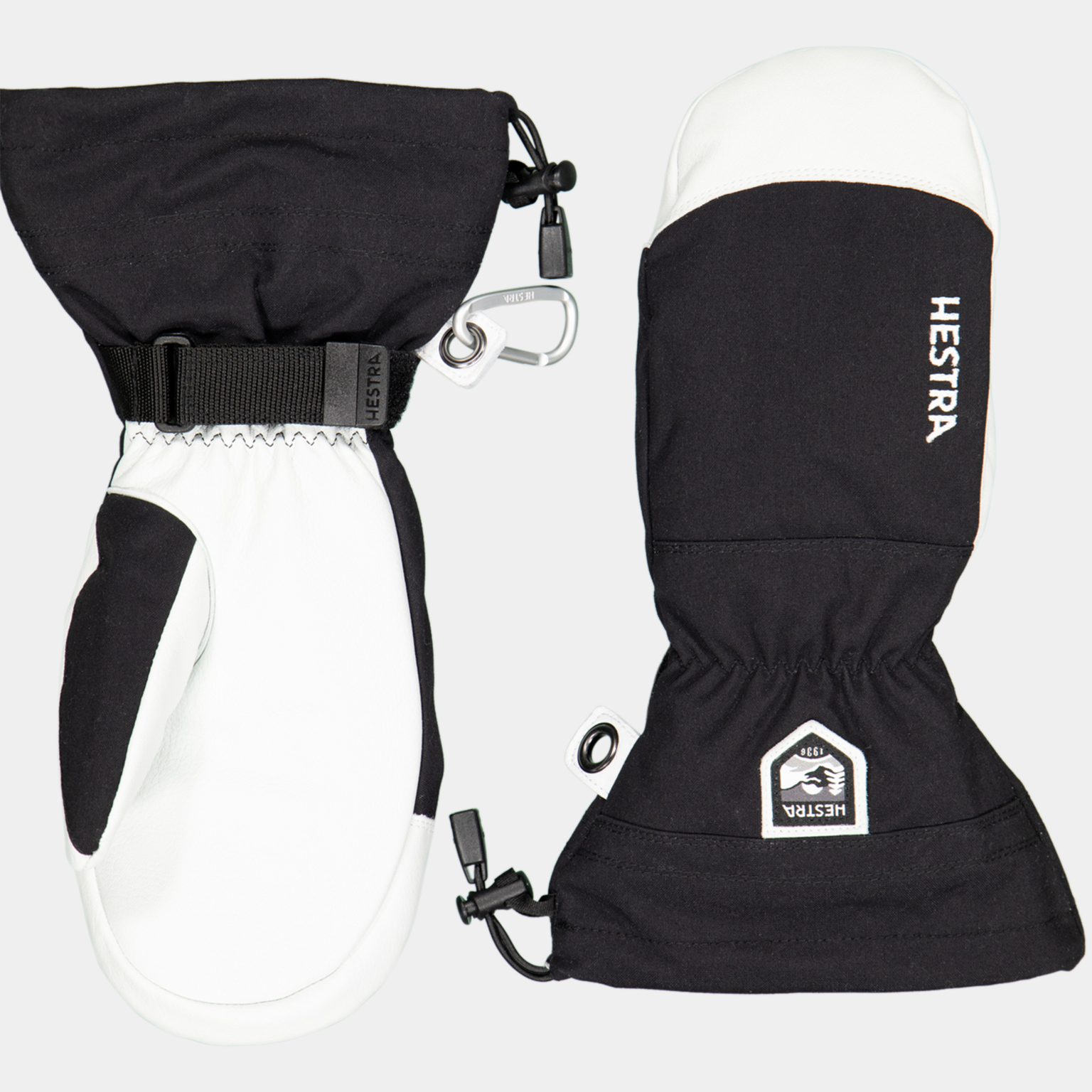 Alpine Mitten Army leather Heli ski 25/26, skidvante - full image 2