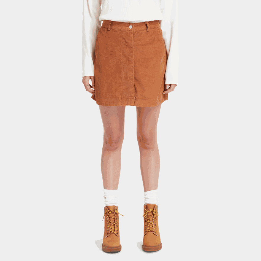 Needle Corduroy Skirt, kjol, dam - full image 1