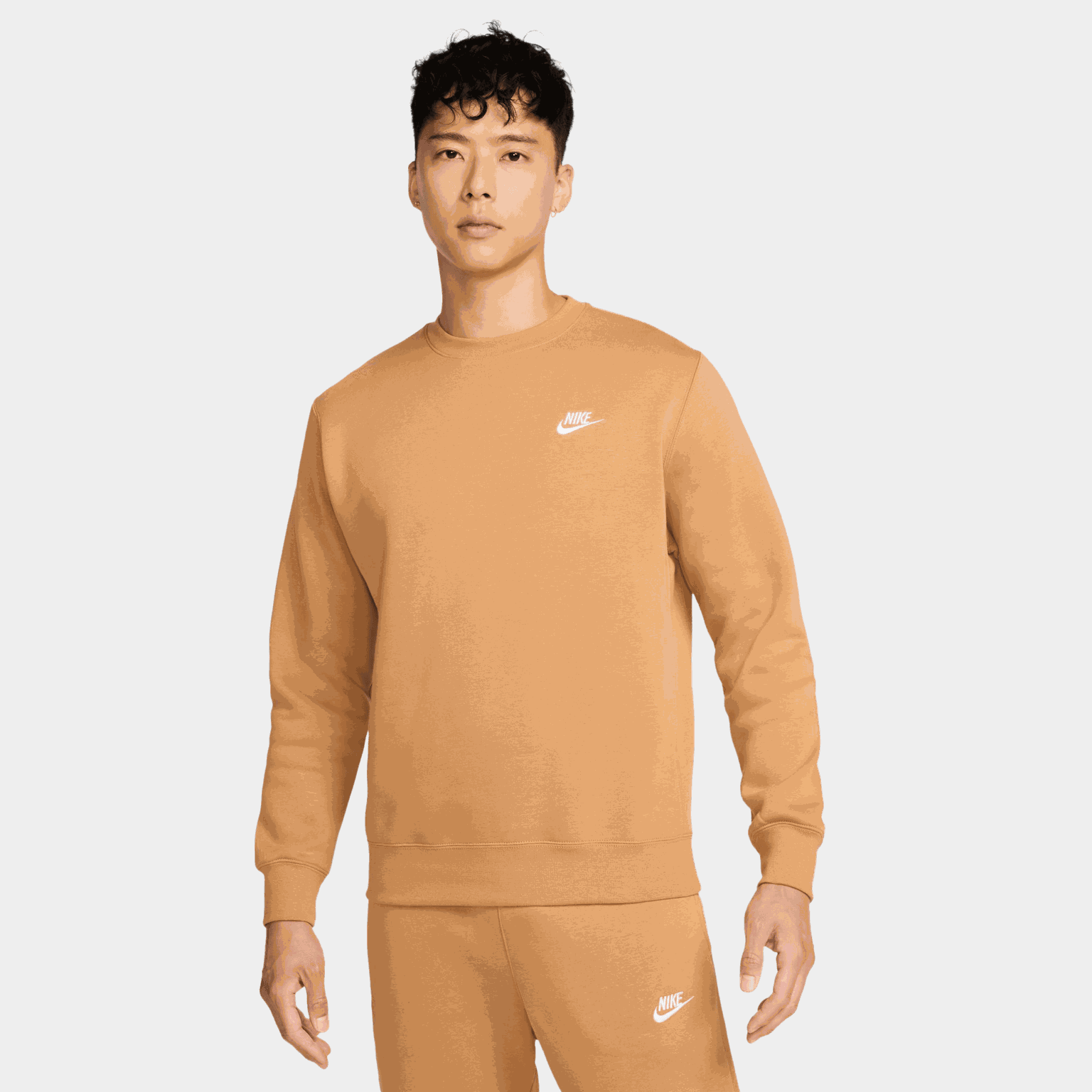 Sportswear Club Fleece Crew, collegetröja, herr - full image 1