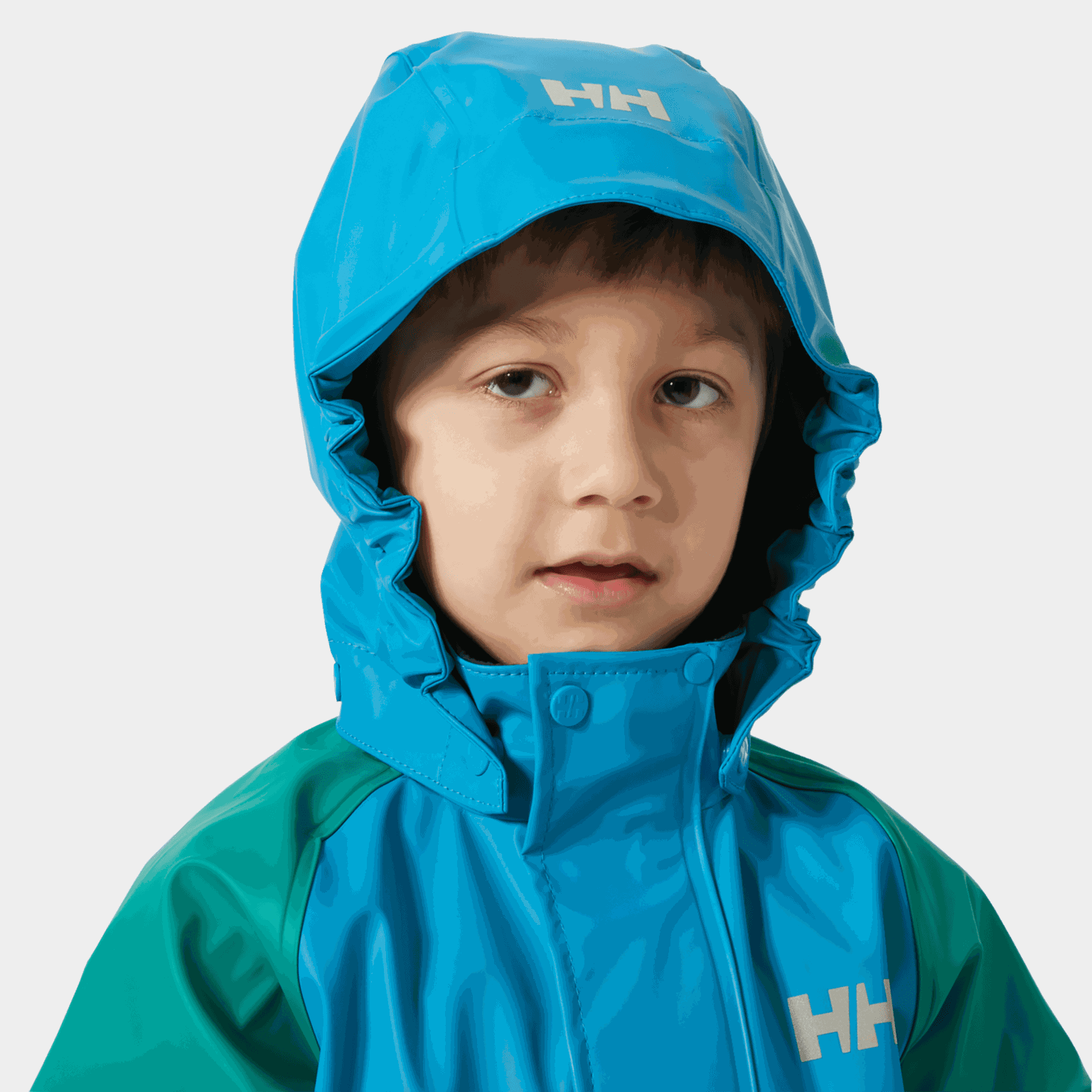 Bergen Fleece PU Rainset 2.0, regnställ barn - full image 3