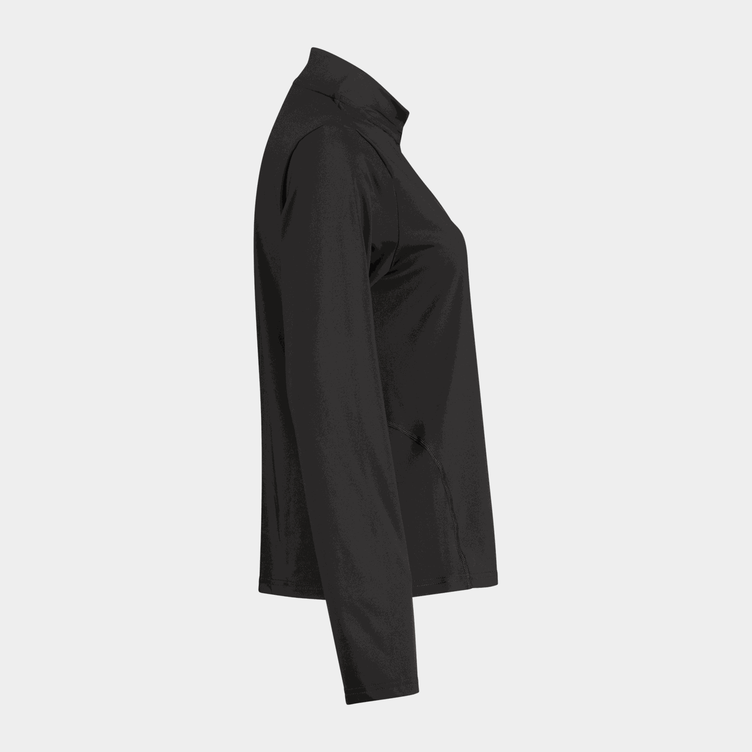 Running ¼ Zip Long Sleeve Tee, träningströja, dam - full image 3