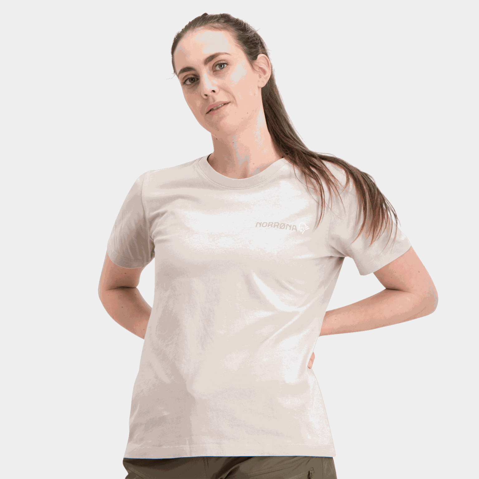 /29 cotton duotone T-shirt, dame - full image 1
